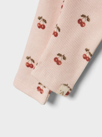 LIL ATELIER Leggings Flavo Elf Silver Peony Cherry